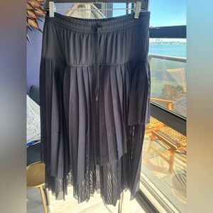 Zella Black Layered Skirt